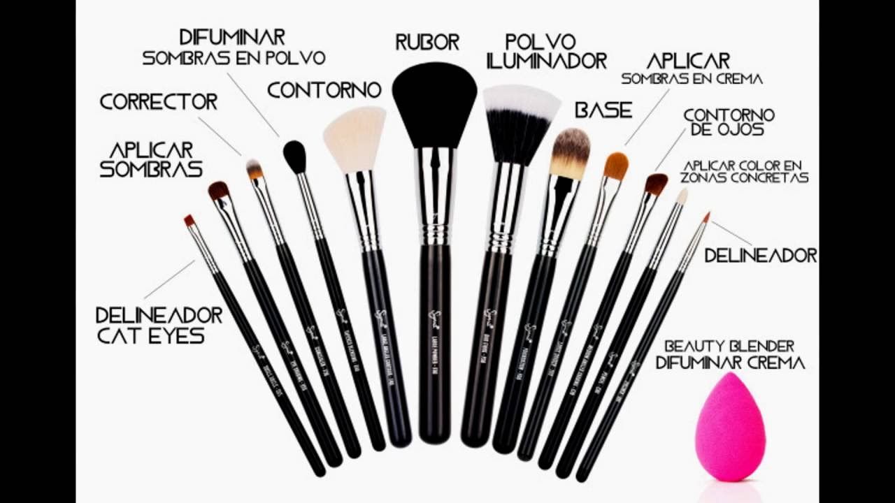 Brochas de maquillaje: funciones