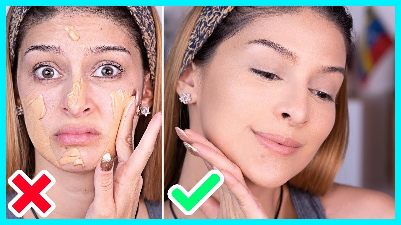 Cómo aplicar base de maquillaje correctamente