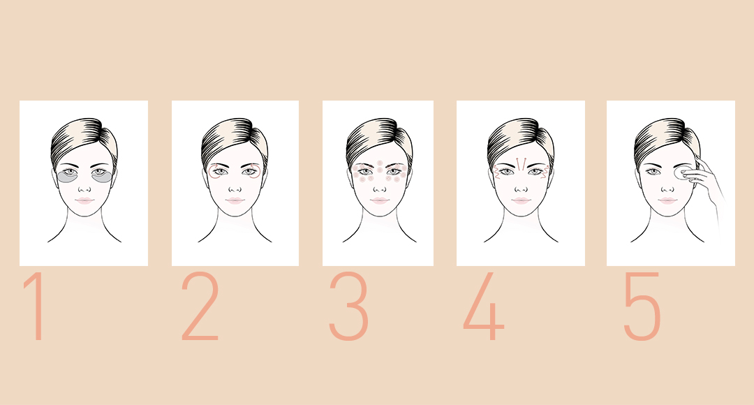 Cómo aplicar contorno de ojos