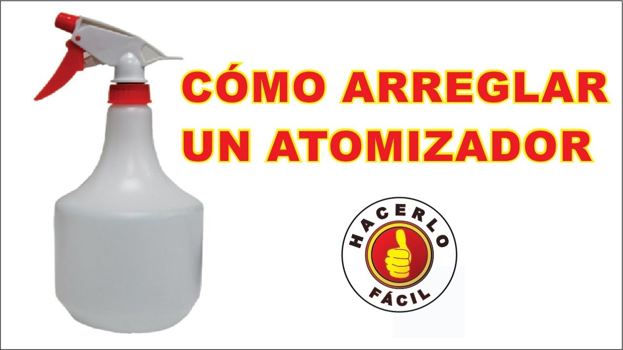 Cómo arreglar un spray que no sale