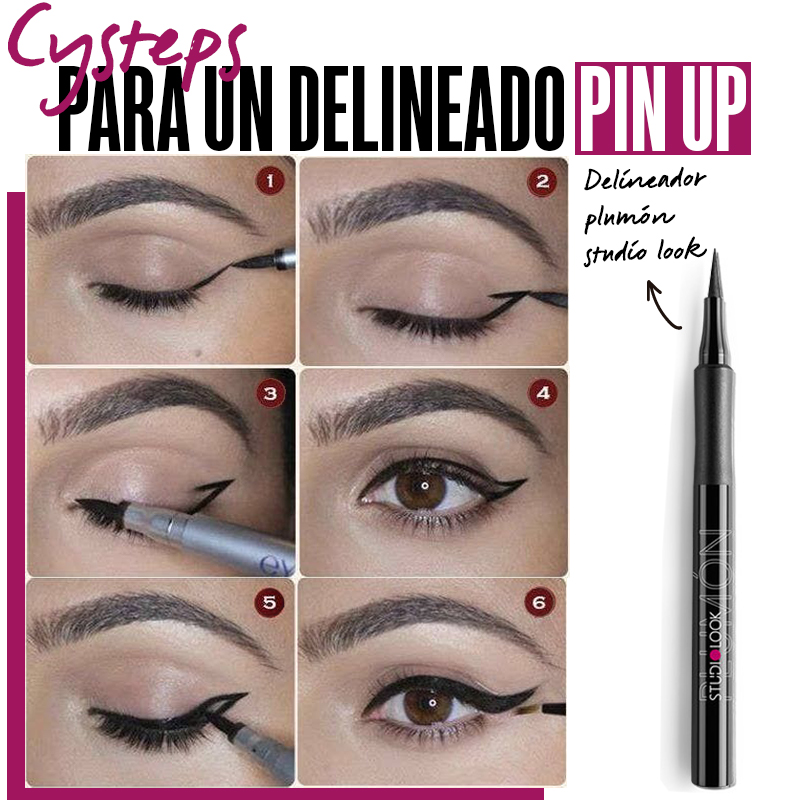 Cómo hacer un delineado de ala para principiantes