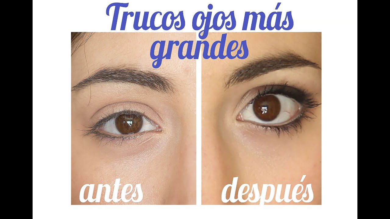Cómo pintar los ojos para que se vean más grandes