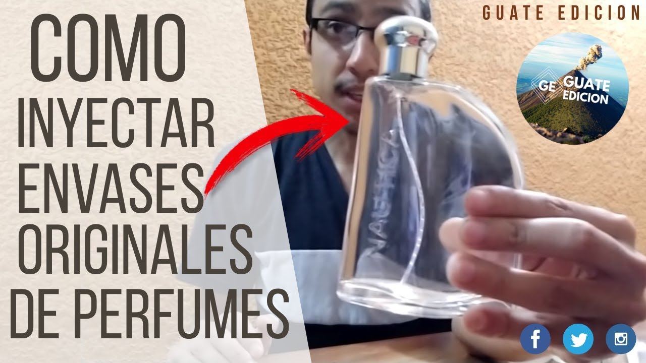Cómo rellenar un perfume